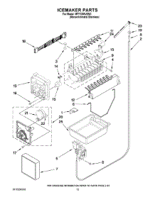 08 - Icemaker Parts parts for Maytag Refrigerator MFF2258VEM3 from AppliancePartsPros.com