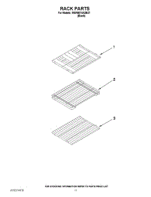 07 - Rack Parts parts for Maytag Range MGR6875ADB27 from AppliancePartsPros.com