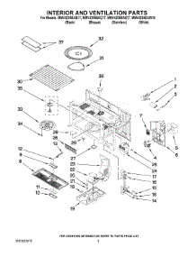 03 - Interior And Ventilation Parts parts for Maytag Microwave MMV4205BAQ17 from AppliancePartsPros.com