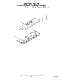 10 - Control Parts parts for Maytag Refrigerator MCD2358WEB01 from AppliancePartsPros.com