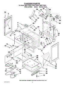03 - Chassis Parts parts for Maytag Range MER7775WB1 from AppliancePartsPros.com