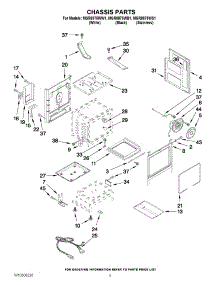 03 - Chassis Parts parts for Maytag Range MGR8875WS1 from AppliancePartsPros.com