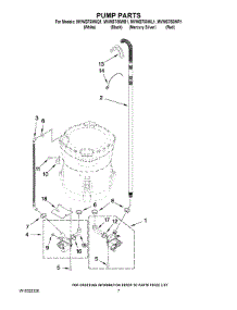 04 - Pump Parts parts for Maytag Washer MVWB750WR1 from AppliancePartsPros.com