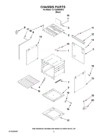 04 - Chassis Parts parts for Maytag Range CLY2220BDB13 from AppliancePartsPros.com