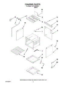 04 - Chassis Parts parts for Maytag Range CLY1610BDB13 from AppliancePartsPros.com