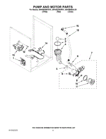 06 - Pump And Motor Parts parts for Maytag Washer MHWE400WW01 from AppliancePartsPros.com