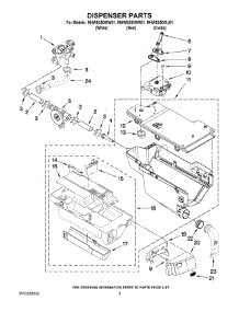 04 - Dispenser Parts parts for Maytag Washer MHWE550WW01 from AppliancePartsPros.com