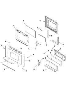04 - Door / Drawer (Series 13) parts for Maytag Range MGR4452BDB from AppliancePartsPros.com