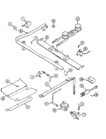 04 - Gas Controls parts for Maytag Range MGR5510ADH from AppliancePartsPros.com