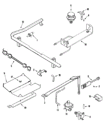 04 - Gas Controls parts for Maytag Range MGR5751BDB from AppliancePartsPros.com