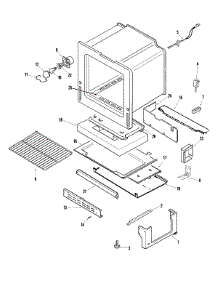 05 - Oven / Base parts for Maytag Range MGR5751BDB from AppliancePartsPros.com