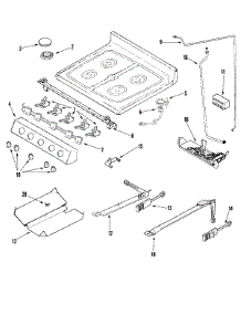 05 - Gas Controls parts for Maytag Range MGR5775QDB from AppliancePartsPros.com
