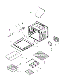 02 - Cavity parts for Maytag Range MGR5875QDB from AppliancePartsPros.com