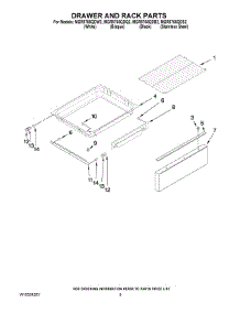 06 - Drawer And Rack Parts parts for Maytag Range MGR5765QDB2 from AppliancePartsPros.com