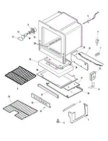 05 - Oven / Base parts for Maytag Range MGRL752BDW from AppliancePartsPros.com