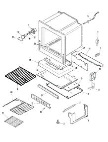 05 - Oven / Base parts for Maytag Range MGRL753BDS from AppliancePartsPros.com