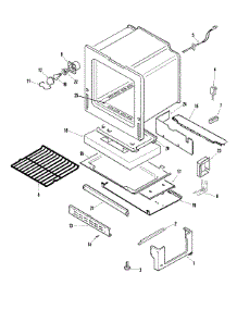05 - Oven / Base parts for Maytag Range MGRS752BDQ from AppliancePartsPros.com