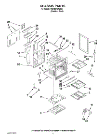 04 - Chassis Parts parts for Maytag Range MGR6875ADS27 from AppliancePartsPros.com