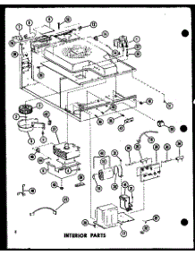03 - Page 2 parts for Amana Microwave ML-3 / P7450201M from AppliancePartsPros.com