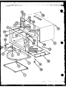 03 - Page 3 parts for Amana Microwave ML451T / P7680404M from AppliancePartsPros.com