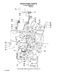 07 - Rear Panel Parts parts for Maytag Washer MFS55PNAVS from AppliancePartsPros.com
