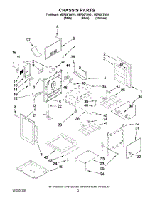 03 - Chassis Parts parts for Maytag Range MER8875WS1 from AppliancePartsPros.com