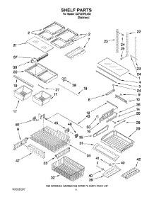 06 - Shelf Parts parts for Maytag Refrigerator G37025PEAS4 from AppliancePartsPros.com