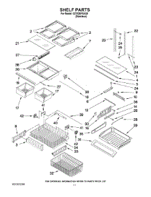 06 - Shelf Parts parts for Maytag Refrigerator G37026FEAS4 from AppliancePartsPros.com