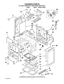 04 - Chassis Parts parts for Maytag Range MGR7775WB1 from AppliancePartsPros.com