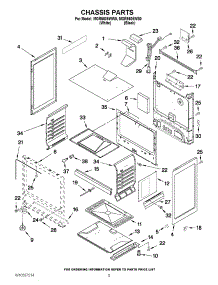 04 - Chassis Parts parts for Maytag Range MGR5605WW0 from AppliancePartsPros.com