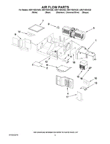04 - Air Flow Parts parts for Maytag Microwave AMV1150VAQ0 from AppliancePartsPros.com