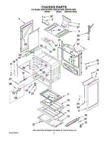 04 - Chassis Parts parts for Maytag Range MGR7661WW0 from AppliancePartsPros.com