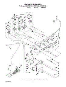 04 - Manifold Parts parts for Maytag Range MGR8772WB0 from AppliancePartsPros.com
