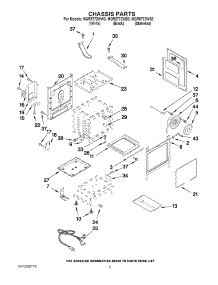 03 - Chassis Parts parts for Maytag Range MGR8772WS0 from AppliancePartsPros.com