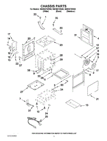 03 - Chassis Parts parts for Maytag Range MGR8875WB0 from AppliancePartsPros.com