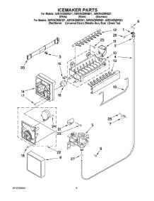 05 - Icemaker Parts parts for Maytag Refrigerator A8RXNGMWS01 from AppliancePartsPros.com