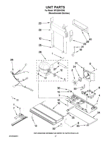 10 - Unit Parts parts for Maytag Refrigerator MFI2269VEM3 from AppliancePartsPros.com