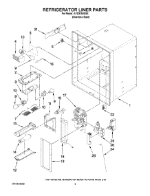 02 - Refrigerator Liner Parts parts for Maytag Refrigerator AFI2538AES6 from AppliancePartsPros.com