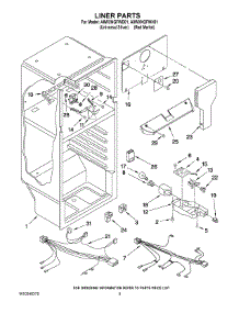 03 - Liner Parts parts for Maytag Refrigerator A8WXNGFWD01 from AppliancePartsPros.com