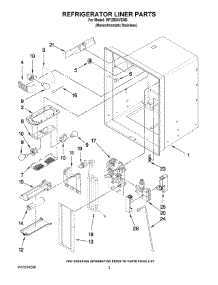02 - Refrigerator Liner Parts parts for Maytag Refrigerator MFI2569VEM3 from AppliancePartsPros.com