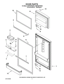 02 - Door Parts parts for Maytag Refrigerator A8WXNGFWH02 from AppliancePartsPros.com