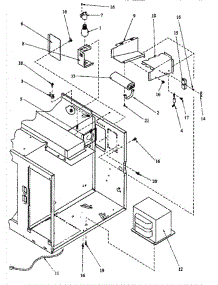 07 - Electrical Parts And Components parts for Amana Microwave MM659W / P1177102M Z from AppliancePartsPros.com