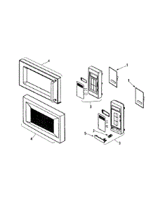 02 - Control Panel / Door Assembly parts for Maytag Microwave MMC5193AAW from AppliancePartsPros.com
