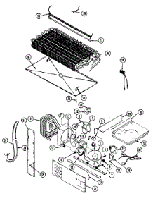 07 - Unit Compartment & System parts for Admiral Refrigerator MMD1700CGE from AppliancePartsPros.com