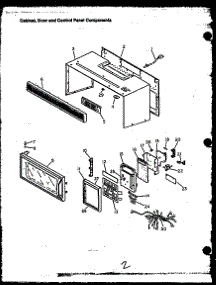 02 - Page 1 parts for Amana Microwave MMO166 from AppliancePartsPros.com