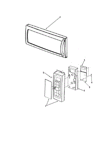 04 - Control Panel / Door Assembly parts for Maytag Microwave MMV4205AAB from AppliancePartsPros.com