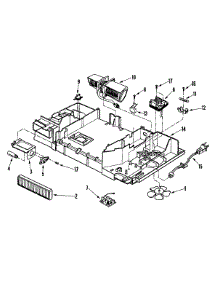 02 - Blower Motor parts for Maytag Microwave MMV4205AAQ from AppliancePartsPros.com