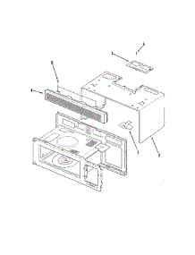 06 - Outer Case / Vent Grille parts for Maytag Microwave MMV4205AAQ from AppliancePartsPros.com