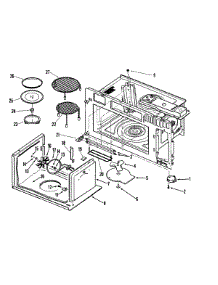 03 - Cavity parts for Maytag Microwave MMV6178AAQ from AppliancePartsPros.com