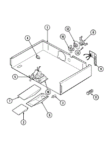 04 - Internal Controls parts for Maytag Oven MMW5530CAB from AppliancePartsPros.com